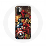 &Uuml;mbris Xiaomi Redmi Note 10T 5G Avengers Invaders iidsetele s&otilde;duritele