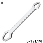 3-17 mm universaalne Torx-mutriv&otilde;ti isepingutav reguleeritav prill-mutriv&otilde;ti tahvel Kahepealine Torx-mutriv&otilde;ti K&auml;sit&ouml;&ouml;riistad tehase jaoks h&otilde;be