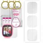 3x apgo Hydrogel Screen Protector for Locon Watch Video, Hydrogel Film, with positioning layer easy installation