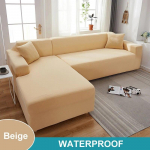 Veekindel diivanikate 1/2/3/4-kohaline diivanikate elutoa jaoks Elastne L-kujuline nurgadiivani kate Diivani kate diivanile 4 Seater 235-300cm