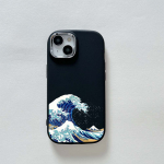 N66 Wave pehme tagakaas iPhone 13 14 15 Pro Max jaoks Samsung A54 A22 Xiaomi Poco X5 Redmi Huawei Realme Plating Frame kaamera kaitse&uuml;mbris for iPhone 7