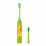 Laste elektriline hambahari Veekindel ultraheli hambahari Multikas suupuhastushari Hambahooldushari roheline