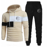 Mood Meeste riided Meeste Spordidressid Kapuutsid &Uuml;likond S&uuml;gistalv Meeste Kapuutsiga kampsun ja Dressip&uuml;ksid Kaheosaline komplekt Plus Size XXL