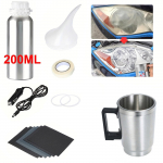 Auto esitulede taastamise komplekt, esitulede poleerimise remondikomplekt koos 200 ml remondiga 38-piece set