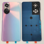 Huawei Honor 50 klaaspatarei katte k&otilde;va tagaukse tagakaane korpuse paneel + kaamera objektiiv + kleepliim roosa