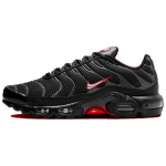 Nike Air Max Plus S&uuml;sinikkiust Meeste Tossud Must Universiitlik Punane Metallik H&otilde;be HF4293-001 36.5