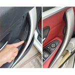 Auto siseukse k&auml;epidemed BMW F30 F31 F32 F34 F36 F80 F82 3 4-seeria 3GT ABS siseukse k&auml;epideme t&otilde;mmake kaitsekate Beige 2pcs