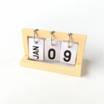 Minikalender Kontori lauakaunistuste komplekt P&uuml;siv lauakalender T&ouml;&ouml;laua sisekujundus Mini lauakalender kollane