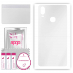 apgo Ultra Clear Protective Skin Sticker for the back compatible with Vivo Y12i, Wrap Film, Hydrogel Film, Flexible, Soft TPU with positioning layer e
