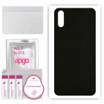 apgo Protective Skin Sticker for the back compatible with TP-Link Neffos C7s, Wrap Film, Foil, Vinyl - Pattern Matrix