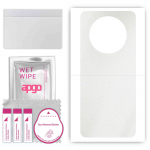 apgo Protective Skin Sticker for the back compatible with Huawei Nova Y91, Wrap Film, Foil, Vinyl - Pattern Matte Transparent