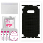 apgo Protective Skin Sticker for the back+sides compatible with Samsung Galaxy S10e, Full Wrap Film, Foil, Vinyl - Pattern Matrix