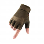 Half finger men's and women's outdoor sports cycling training gloves, non-slip wear-resistant tactical gloves, fitness gloves S