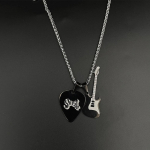 Ghost bc Nameless Ghoul Cosplay kaelakee Unisex Guitar Pick ripats Roostevabast terasest kett Choker Ehted Aksessuaarid Kingitused