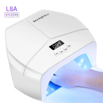 268W Suure V&otilde;imsusega 57 LED-iga UV-lambi Kuivatusmasin K&uuml;&uuml;ntele Professionaalne Geellaki Kuivatuslamp Nelja Taimerifunktsiooniga Manik&uuml;&uuml;riks us white