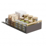 Sahtliriiul Isekleepuv l&uuml;kandsiin Puurimiseta Kokkupandav Raske kandev&otilde;ime Kergesti v&auml;ljat&otilde;mmatav kapi korrastaja Maitseaine S hall