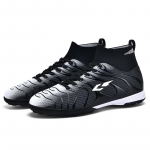 Unisex Jalgpallisaapad Kummist Pehme Tallaga L&uuml;hikeste Naastudega Kunstmuru Nahast Noorte Laste Jalgpallisaapad 42 sinine