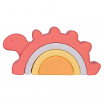 Beebi m&auml;nguasjad silikoonist ehitusplokk silikoonist hambad rakett pehme plokk hariv Montessori m&auml;nguasjad virnastamisplokid