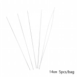 Ehete valmistamiseks 5 tk/kott Kvaliteetsed populaarsed avatud kumerad t&ouml;&ouml;riistad N&otilde;el DIY p&auml;rlimisn&otilde;elad K&auml;ev&otilde;ru Helmestega K&auml;sitsi valmistatud n&ouml;&ouml;pn&otilde;elad Helmed Keermetihvtid 14cm