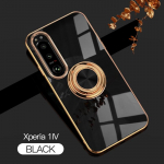 Luksuslik kattega silikoonist magnetr&otilde;nga hoidja telefoni&uuml;mbris Sony Xperia jaoks 1 5 10 III IV V ACE II p&otilde;rutuskindel elektriga kaetud kate For Xperia 1 IV
