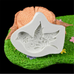 Dove Of Peace Shape vaiguvormid Silikoonfondist koogi kaunistamiseks