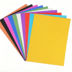 10 lehte/komplekt Glitter Cardstock paber 10 v&auml;rvi A4 s&auml;delevad kaardipaberid isetegemise projektide jaoks Kaartide tegemine lastele v&auml;ljal&otilde;igete albumite meisterdamine