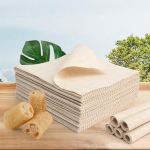 Pesulapp K&ouml;&ouml;gipuhastus K&auml;ter&auml;tikuivatid Loofah Rag Absorbent Mikrokiust puhastuslapp Kodupesu N&otilde;ude Rasvavastane P&uuml;hkimine