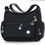 YOUHUAGUO Naiste veekindel kott Nailonist &otilde;lakott Crossbody kott vabaaja k&auml;ekotid 27*11*22cm punane