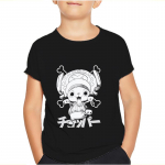 &Uuml;heosaline Luffy T-s&auml;rk Four Emperors l&uuml;hikeste varrukatega Zoro Sanji Chopper Ace Law Tee Lasteriided Moekst&uuml;&uuml;mid lastele Top 130