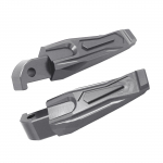 &Uuml;hildub mudeliga NMAX155/125 XMAX300/250 mootorratta alumiiniumsulamist tarvikud Tagumise kaass&otilde;itja jalapulga pedaali jalatoed 2x kuld