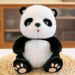 Panda Footprint Palus m&auml;nguasi Armas hiidpanda nukk 50cm【0.83kg】 black