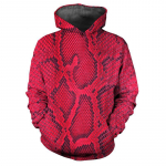 Madu mustriga kapuutsid Ussinahast 3D Prindiga Mehed Naiste Kapuutsiga kampsunid Harajuku T&auml;navar&otilde;ivad Suured pulloverid Laste topid R&otilde;ivad S