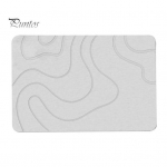 Vannitoa p&otilde;randamatt Kiiresti imav kiiresti kuivav diatomiitmuda libisemisvastane p&otilde;hi &uuml;hev&auml;rviline Lihtne puhastada mitmeotstarbeline vanni du&scaron;&scaron; kraanikauss k&ouml;&ouml;givaip 40x60cm roheline