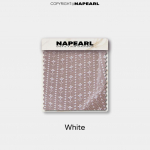 1 TK NAPEARL 10-20% Blackout Prantsuse stiilis v&auml;rske laine p&otilde;hjaga pits l&auml;bipaistev kardin elutoa jaoks magamistoa r&otilde;du kodukaunistuseks W250cm x L260cm valge