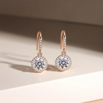 Prantsuse tsirkoonist k&otilde;rvar&otilde;ngad Naiste atmosf&auml;&auml;ri kerged luksuslikud ni&scaron;ikujundusega k&otilde;rvar&otilde;ngad