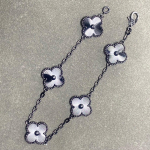 Ristiku ja viie lille k&auml;ev&otilde;ru, kahepoolne k&auml;ev&otilde;ru, must laser, unisex must