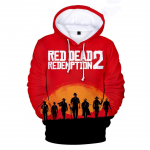 M&auml;ng Red Dead Redemption 2 kapuuts 3D Prindiga Mehed Naiste T&auml;navar&otilde;ivad Pusad Suured pulloverid Kapuutsiga dressipluusid Laste topid R&otilde;ivad S