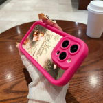 N114 h&auml;id j&otilde;ule disainikunst Head uut aastat Pehmed Angel Eyes telefoni&uuml;mbrised iPhone 16 15 14 13 11 Pro Max 8 7 6s Plus 12 XR XS Max p&otilde;rutuskindel kate for iPhone 11