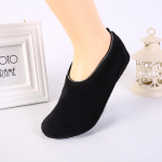 Naiste fliisist haarats sussid soojad libisemisvastased kodu sokid pehmed spordirongid 34-39 1pc must