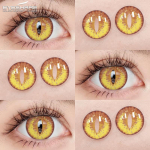 Eyeshare Cosplay v&auml;rvilised kontaktl&auml;&auml;tsed silmadele Halloween Crazy Color l&auml;&auml;tsed Kosmeetilised Beauty Pupil Iga-aastane kasutus