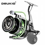 Uus t&auml;ismetallist must-roheline p&uuml;&uuml;girull mage- ja merevee jaoks. Suure kiiruse suhe: 5.2:1 Maksimaalne takistus 12 kg P&ouml;&ouml;rlev vastupidav p&uuml;&uuml;girull 2000 Series