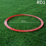 30Cm 40Cm Jalgpalli treeningring Ring Kiirus Agility Treeningring Jalgpall Kiirus Agility Treeningring J&otilde;usaal Sport Agility Ring 30cm punane