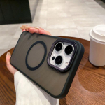 Magsafe Magnetic Hard PC+TPU Edge Case jaoks IPhone 16 Pro Max 14 15 Plus 13 12 11 Pro juhtmevaba laadimise kaitsekatte jaoks IPhone 16+ jaoks for iphone 16 must