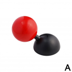 Universaalne auto k&auml;ivitusnupp &uuml;he kl&otilde;psuga, dekoratiivkleebis, k&otilde;ik stiilis &uuml;he puutega muutmisnupu t&ouml;&ouml;riistad Car Ball Rocker Start L0K5 punane