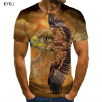 3D T-s&auml;rk Kikilips L&uuml;hikeste varrukatega Meeste Smoking Topid Vabaaja retroprinteriga v&otilde;lts&uuml;likonna T-s&auml;rk 3D Naljakas T-s&auml;rk Moodne meeste S