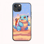 B-78 Pokemon Squirtle must &uuml;mbris Redmi 10A 10C 12C 13C 9A 9C 9T A3X Note 10 9 9S 10S iPhone 11 12 13 14 15 16 X XS Pro Max Mini 7 8 Plus XR jaoks Xiaomi Poco C51 4G p&otilde;drapruun