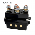 Auto Jeepi universaalse 12 V 500 A vintsi kaugjuhtimiskontaktori jaoks, 12 000 naela vintsi juhtimise solenoidrelee kahe juhtmevaba kaugjuhtimispuldi taastamine