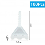 50/500/800 tk spiraalne keraamiliste plaatide tasanduss&uuml;steem klambrid vahet&uuml;kid rihmad plaatide paigaldamine seinale p&otilde;randale kinnitamiseks ehitust&ouml;&ouml;riistad 1.0mm