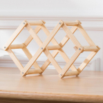 Virnastatav veinihoidik 3, 5, 6, 10 pudeli puidust veiniriiul kodune &otilde;lletehas ja veinivalmistusn&otilde;ud Punase veini kapi baari t&ouml;&ouml;riistad