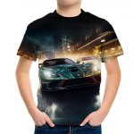 Poiste riided V&otilde;idus&otilde;idu graafika Laste T-s&auml;rk l&uuml;hikeste varrukatega lasteriided 3D moer&otilde;ivad poiste laste suveriided 130